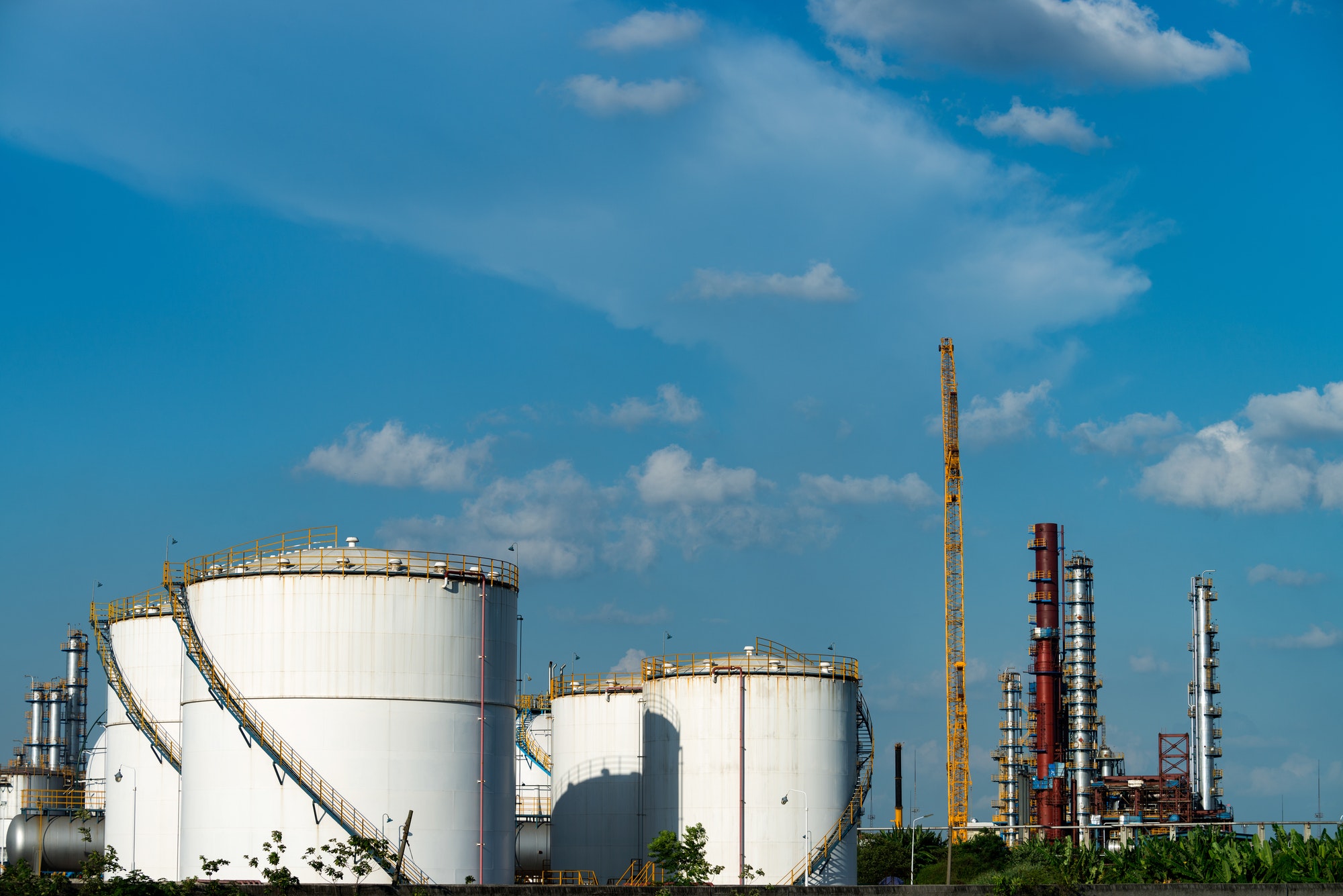 Oil refineries